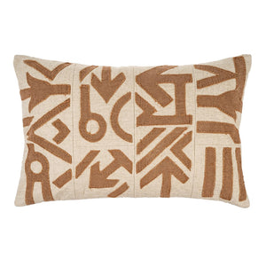 
            
                Load image into Gallery viewer, 16x24 Kuba Patch Pillow - Everyday Textiles
            
        