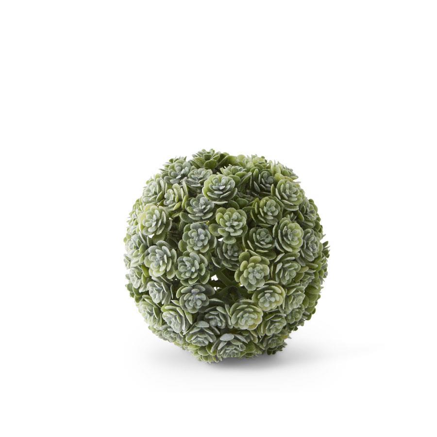 4" Succulent Ball - Florals and Foliage