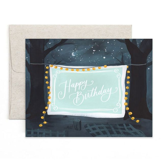 Movie Birthday Card