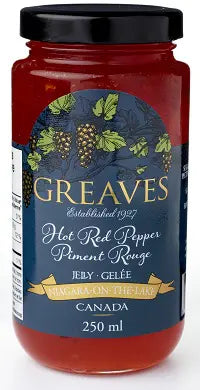 Greaves: Hot Red pepper Jelly 250 ML