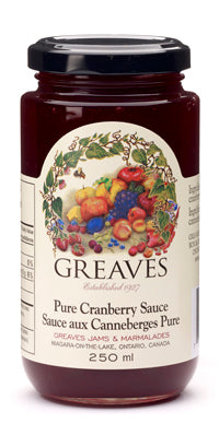 Greaves: Pure Cranberry Sauce