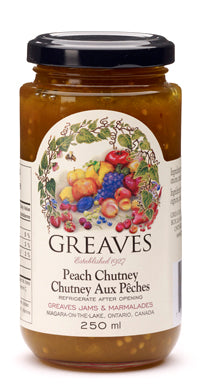 Greaves: Peach Chutney (250 ml)