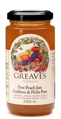 
            
                Load image into Gallery viewer, Greaves: Pure Peach Jam (250 ml)
            
        