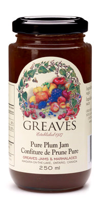 Greaves: Pure Prune Plum Jam (250 ml)