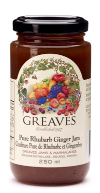 
            
                Load image into Gallery viewer, Greaves: Pure Rhubarb Ginger Jam (250 ml)
            
        