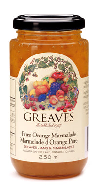 Greaves: Pure Orange Marmalade (250 ml)