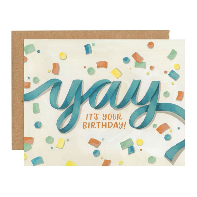 Yay It's Your Birthday Card