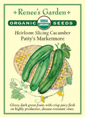 Cucumber Patty's Marketmore Organic Seeds