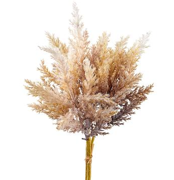 14" Pampas Grass Natural Bundle x3 - Florals and Foliage