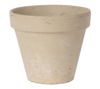 4.25" German Standard Pot - Granite Clay