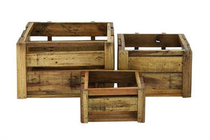 Wood Storage Crate (Multiple Sizes)