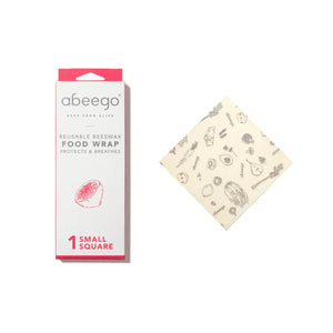 
            
                Load image into Gallery viewer, Abeego Beeswax Food Wrap Small Square
            
        