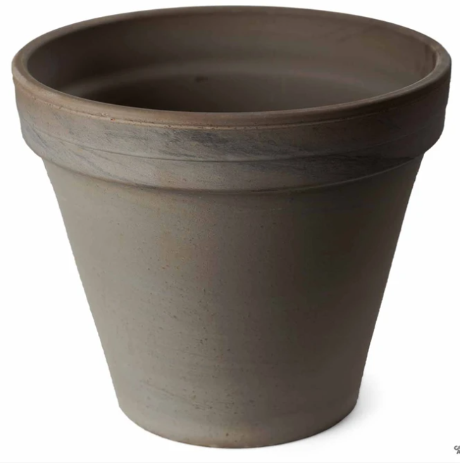 4.25" German Standard Pot - Basalt Clay