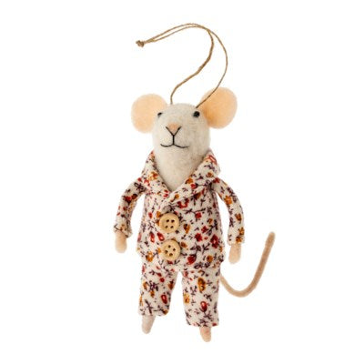 Pajama Paul Mouse Ornament
