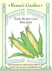 Corn Bon Jour Early Bicolor Seeds