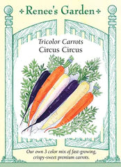 Carrot Circus Circus Tricolor Mix Seeds