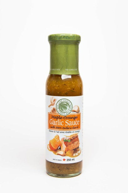 Maple Orange Garlic Sauce