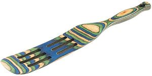 
            
                Load image into Gallery viewer, 13&amp;quot; Peacock Pakka Slotted Spurtle
            
        