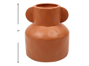 6" Este Ceramic Vase - Terra Cotta