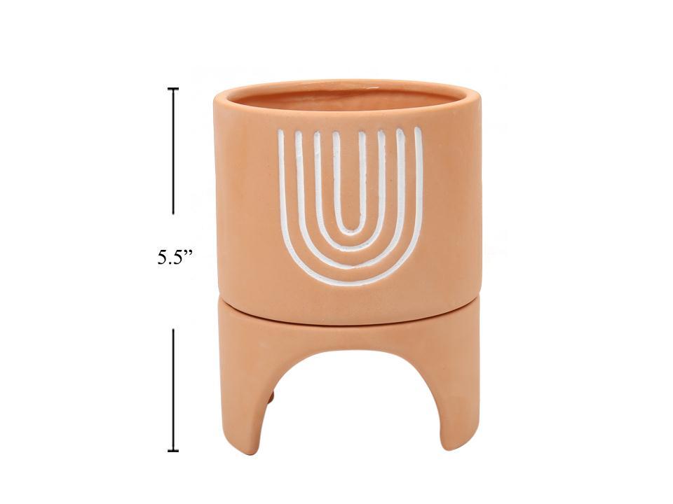 
            
                Load image into Gallery viewer, Naya Ceramic Planter with Stand (Multiple Sizes)
            
        
