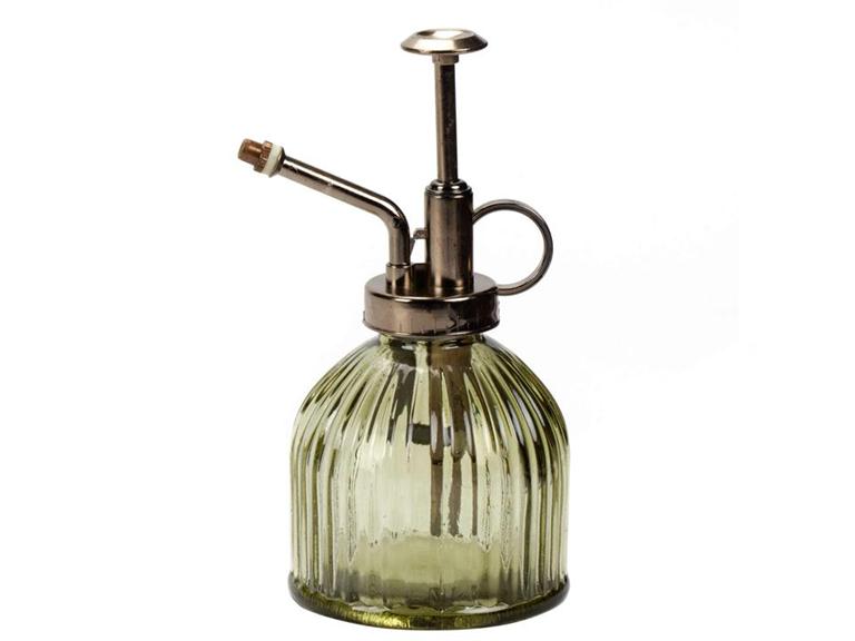 Glass Plant Mister - Moss Ribbed 320ml