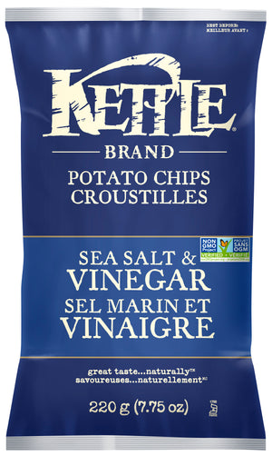 
            
                Load image into Gallery viewer, Kettle Brand Potato Chips: Sea Salt &amp;amp; Vinegar
            
        