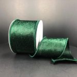 2.5"x10yds Lush Velvet Wired Ribbon (Assorted)