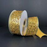 1.5"x10yds Super Glitter Ribbon (Assorted)