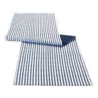 
            
                Load image into Gallery viewer, 70&amp;quot;x15&amp;quot; Blue White Table Runner
            
        
