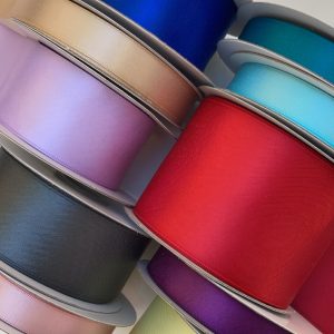 Unwired Double Face Satin Ribbon - 1.5" x 25 Yards
