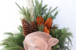 10" Square Winter Planter - Queen Elizabeth Public School