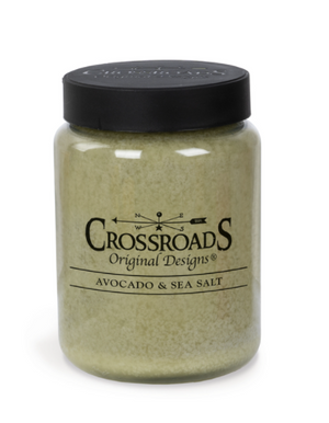 Crossroads Candles Everyday: Avocado & Sea Salt (Multiple Sizes)