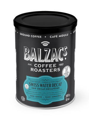 Balzac’s Swiss Water Decaf Grounds