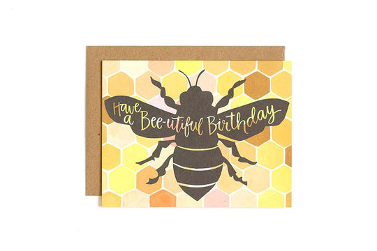 Bee-utiful Birthday Card
