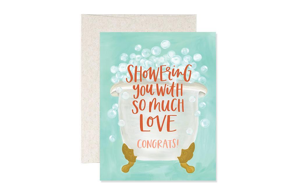 
            
                Load image into Gallery viewer, Shower Congrats Card
            
        