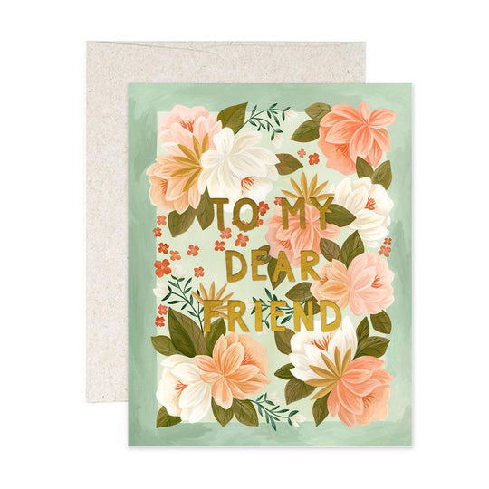 Palm Spring To My Dear Friend Card