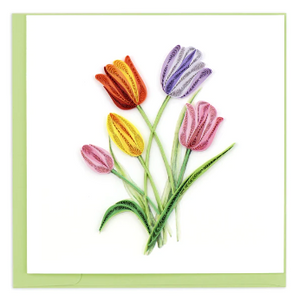 
            
                Load image into Gallery viewer, Colorful Tulips Card
            
        