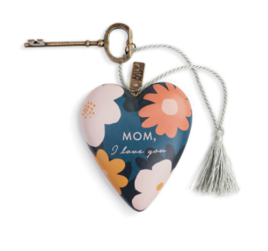 Mom I Love You Art Heart