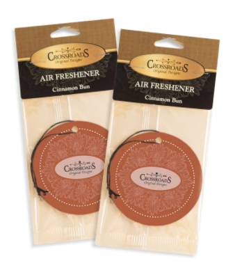 Crossroad Candle: Cinnamon Bun Air Freshener