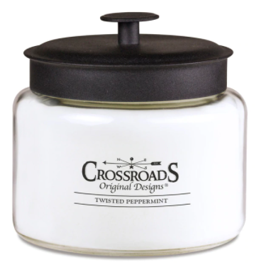 
            
                Load image into Gallery viewer, Crossroads Candles Winter: Twisted Peppermint (Multiple Sizes)
            
        