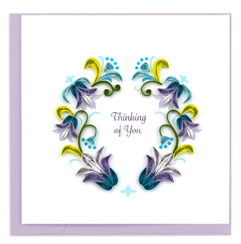 Quilling Card : Thinking of You