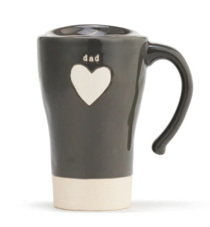 
            
                Load image into Gallery viewer, Warm Heart Mugs: Dad Travel Mug
            
        