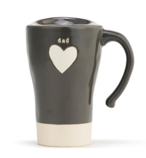 Warm Heart Mugs: Dad Travel Mug