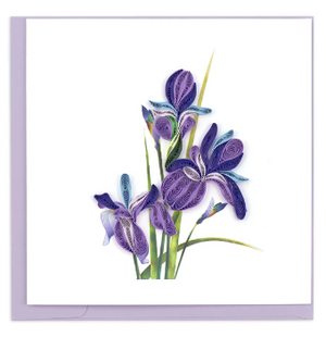 Quilling Card: Iris