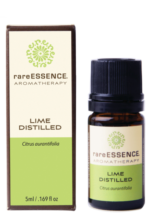 rareESSENCE Aromatherapy: Wild Crafted Lime Distilled 100% Pure Essential Oil
