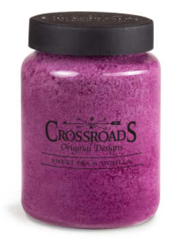 Crossroad Candle Spring / Summer : Sweet Pea and Vanilla (Multiple Sizes)