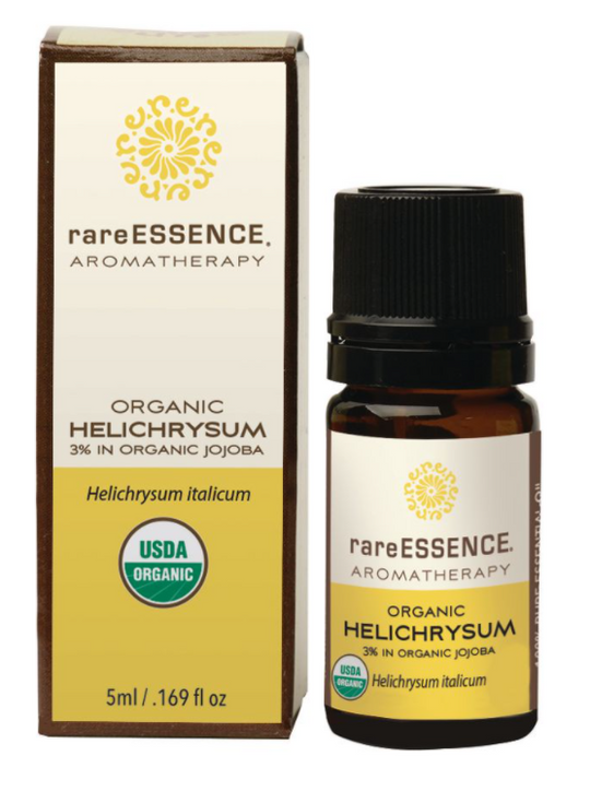 rareESSENCE Aromatherapy: Organic Helichrysum 100% Pure Essential Oil