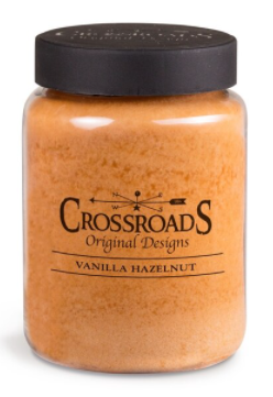 Crossroads Candles Everyday: Vanilla Hazelnut (Multiple Sizes)