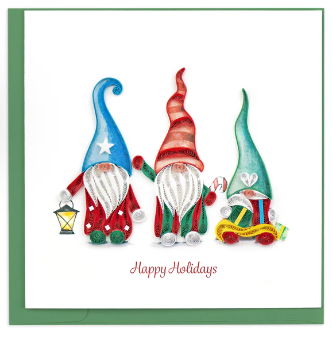 Holiday Gnomes Card