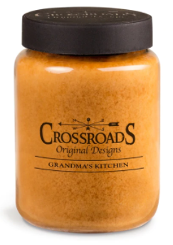 
            
                Load image into Gallery viewer, Crossroads Candles Everyday: Grandma&amp;#39;s Kitchen (Multiple Sizes)
            
        